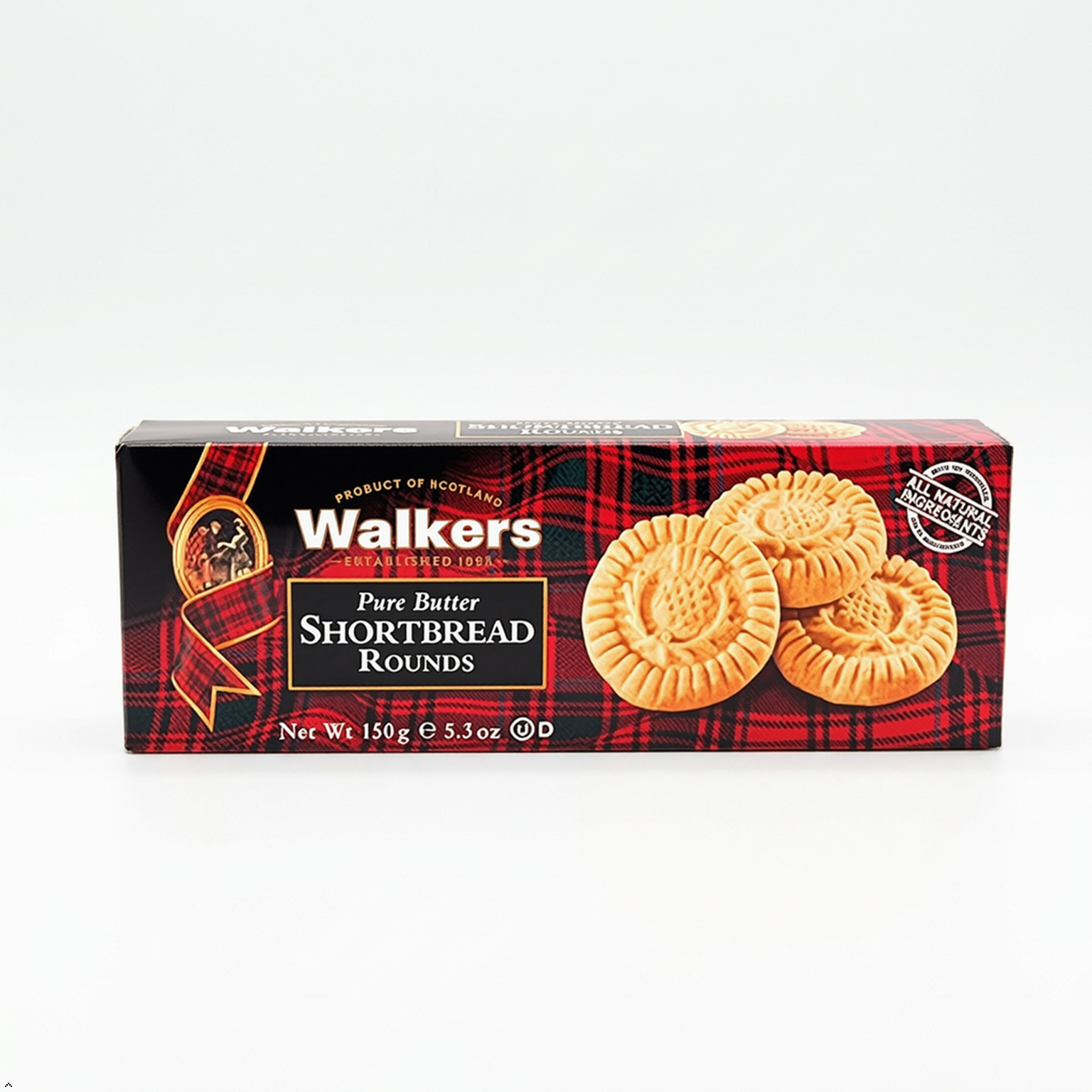 Walker's Shortbread Walkers Classic Shortbread Rounds - 5.3 oz Walker's Shortbread